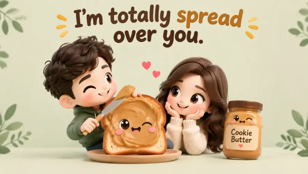 Sweet Cookies Butter Puns For Your Crush