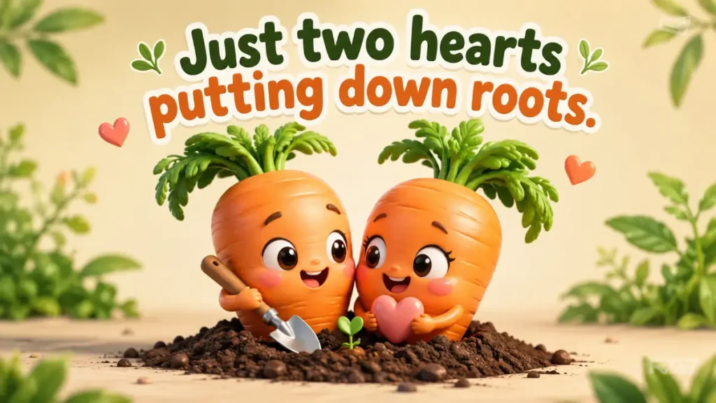 Carrot Puns For Cute Couple Captions