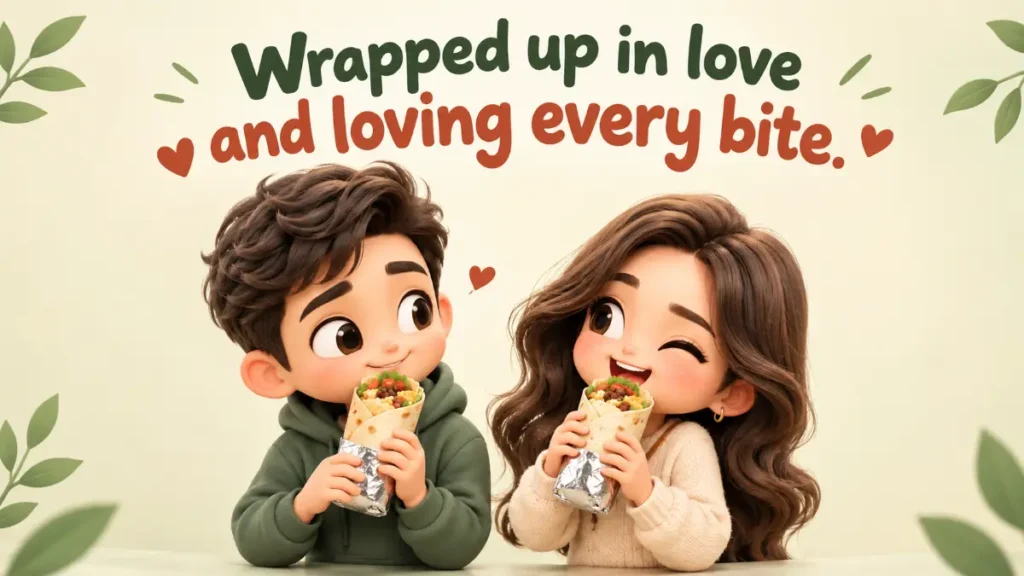 Burrito Puns For Romantic Captions