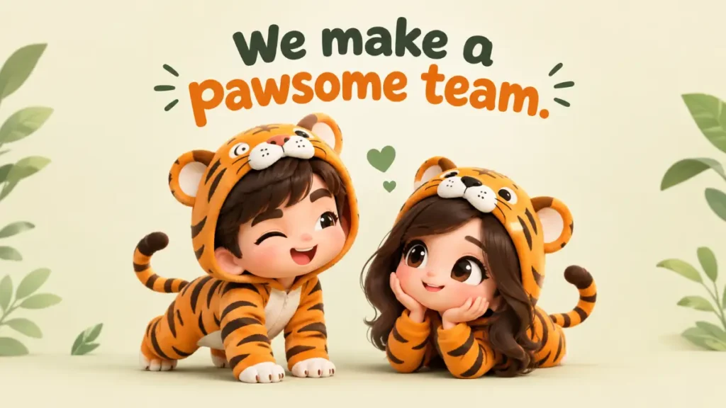 Funny Tiger Puns For Couples