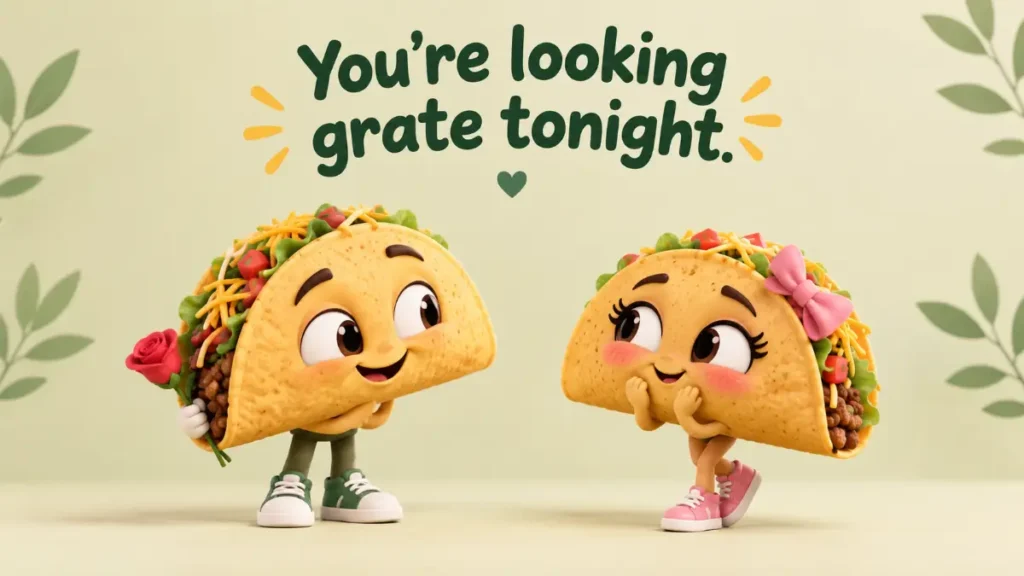 Cheesy Taco Puns For Date Night