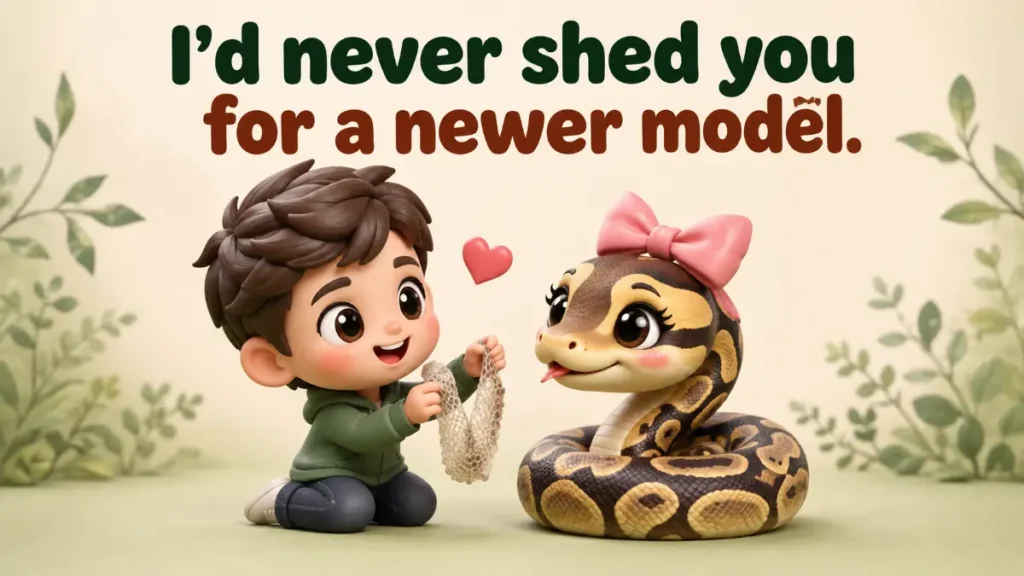 Funny Snake Puns For Couples