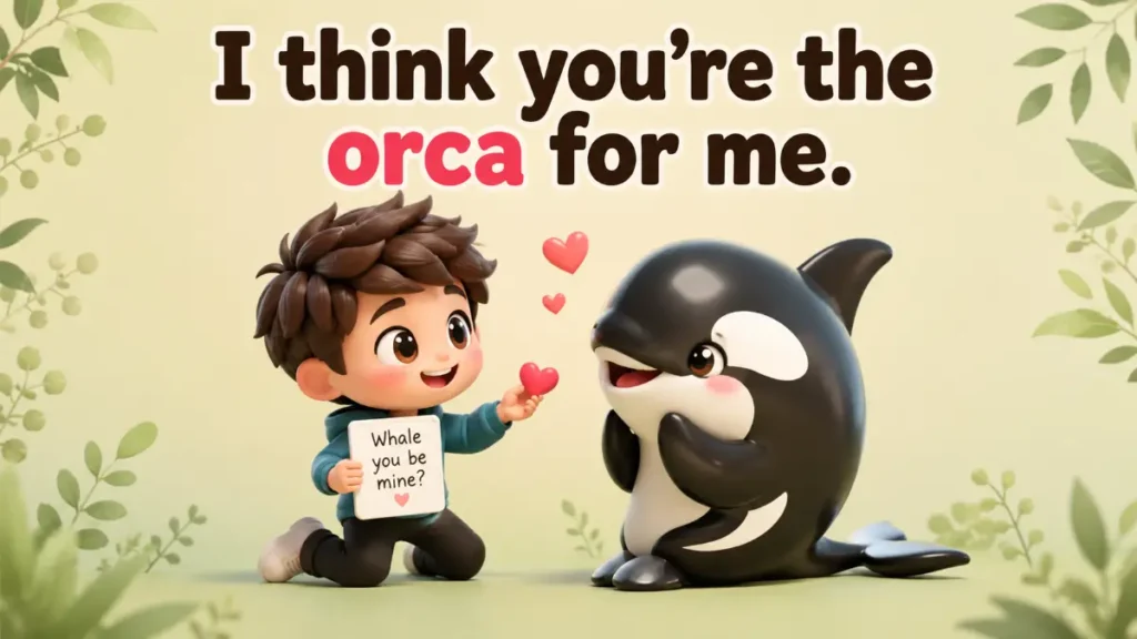 Orca Love Puns