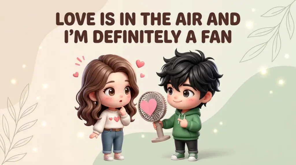 Fan Puns For Romantic Captions