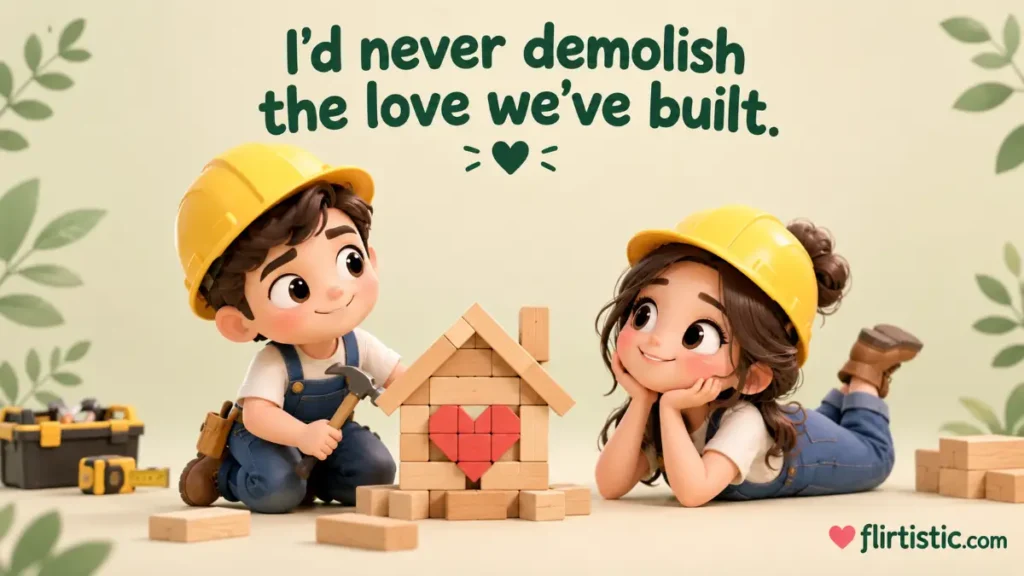Cheesy Construction Puns For Love
