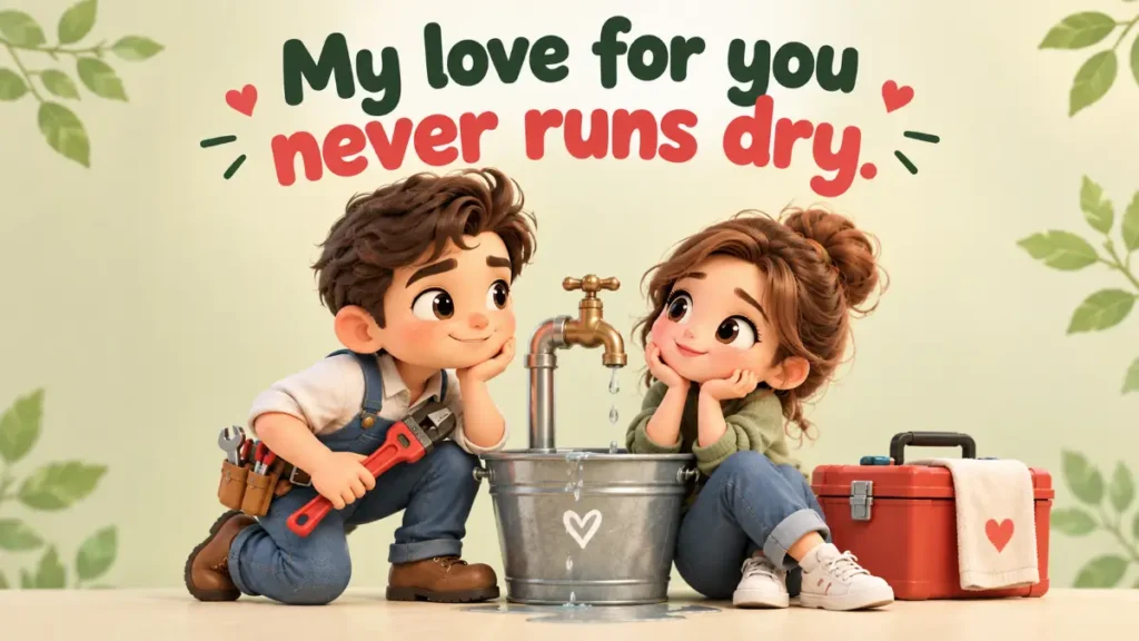 Romantic Plumbing Puns