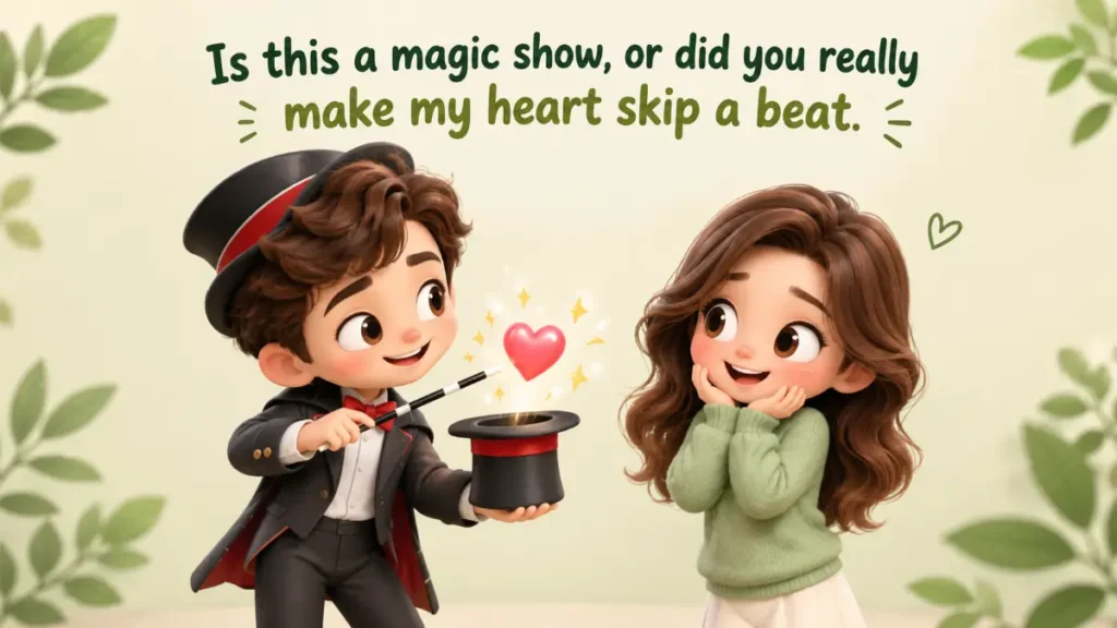 Flirty Magic Puns for Text Messages