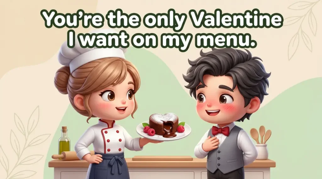 Chef Puns for Valentine's Day