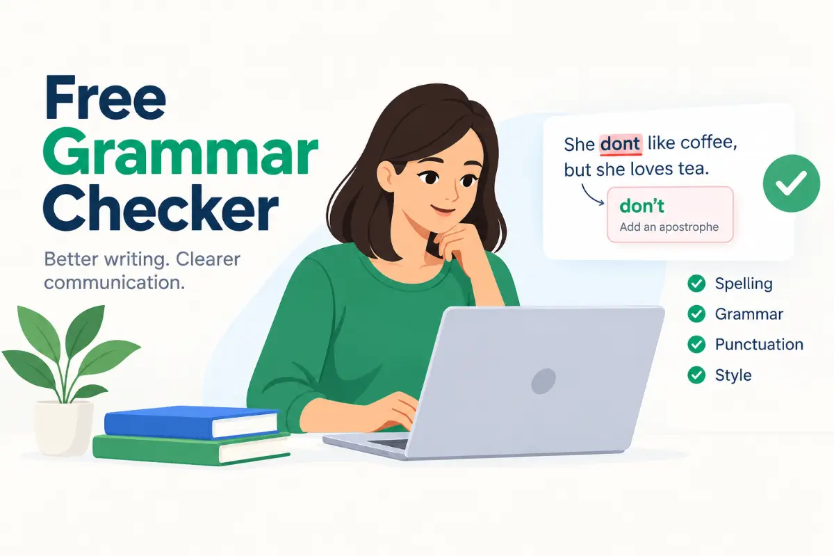 Free Grammar Checker Get Clearer, Error-Free Writing (2026)